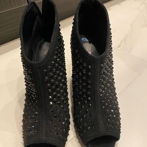 Michael Kors open toe booties